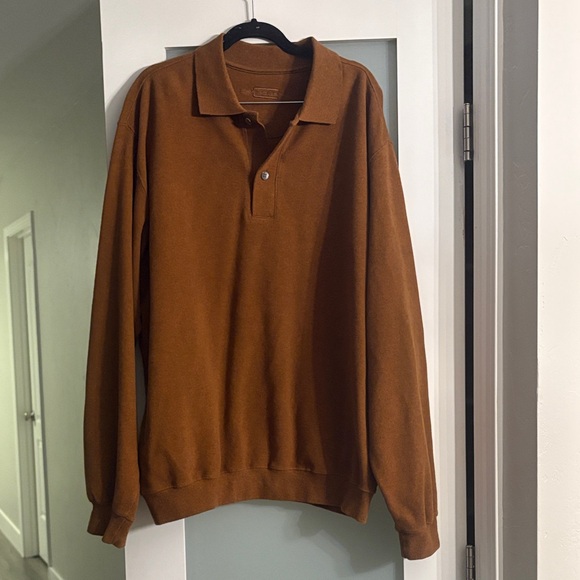carnoustie sports wear Sweater men’s size XXL 100% cotton popover sweater - Picture 1 of 11